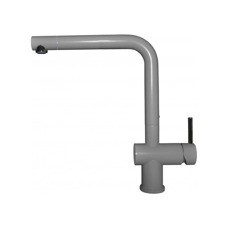 Elleci STREAM Modern Miscelatore cucina monocomando - granitek - cemento