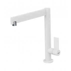 Elleci TEMA  Miscelatore cucina - keratek - white