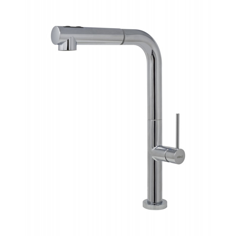 Elleci FLUX  Miscelatore cucina con doccetta - cromo