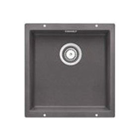 Blanco SUBLINE 400-U Lavello sottotop cm. 43 x 46 silgranitgrigio roccia 1 vasca