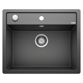 Blanco DALAGO 6-F Dalago Lavello filotop cm. 61 x 50 silgranitantracite