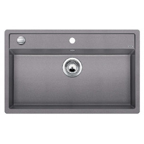 Blanco DALAGO 8 Dalago Lavello incasso cm. 82 x 51 silgranitalumetallic