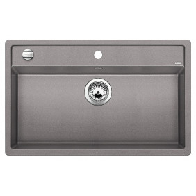 Blanco DALAGO 8-F Dalago Lavello filotop cm. 81 x 50 silgranitalumetallic