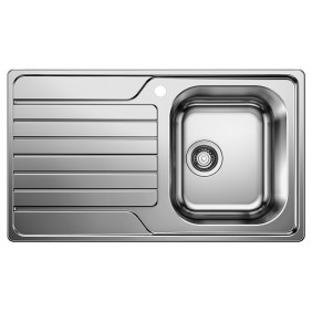 Blanco DINAS 45 S Dinas Lavello incasso cm. 86 x 50 inoxgocciolatoio sinistro