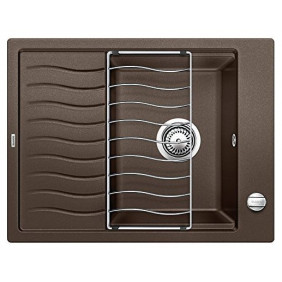 Blanco ELON 45-S Elon Lavello incasso cm. 65 x 50 silgranitcaffègocciolatoio reversibile