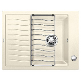 Blanco ELON 45-S Elon Lavello incasso cm. 65 x 50 silgranitjasminegocciolatoio reversibile
