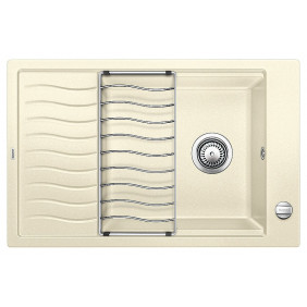 Blanco ELON XL 6 S Elon Lavello incasso cm. 78 x 50 silgranitjasminegocciolatoio reversibile