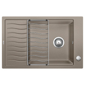Blanco ELON XL 6 S Elon Lavello incasso cm. 78 x 50 silgranittartufogocciolatoio reversibile