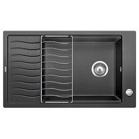Blanco ELON XL 8 S Elon Lavello incasso cm. 86 x 50 silgranitantracitegocciolatoio reversibile