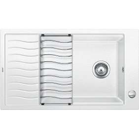 Blanco ELON XL 8 S Elon Lavello incasso cm. 86 x 50 silgranitbiancogocciolatoio reversibile