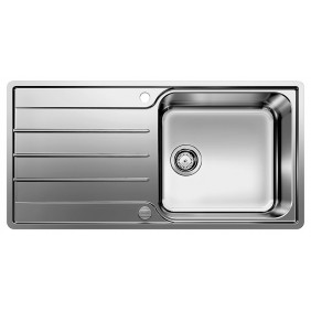 Blanco 1523035 Lemis Xl 6 S-if Lavello filotop 100 x 50 inoxgocciolatoio reversibile