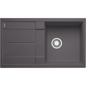 Blanco METRA 5 S Metra Lavello incasso cm. 86 x 50 silgranitgrigio rocciagocciolatoio reversibile