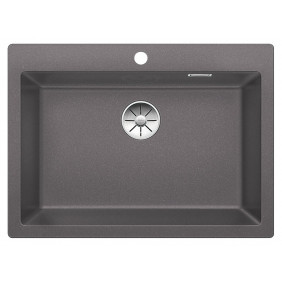 Blanco PLEON 8 Comfort Lavello incasso cm. 70 x 51 silgranitgrigio roccia