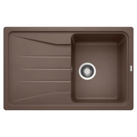 Blanco SONA 45 S Sona Lavello incasso cm. 78 x 50 silgranitcaffègocciolatoio reversibile