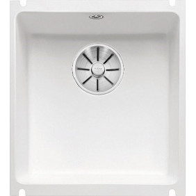 Blanco SUBLINE 375-U Subline Lavello sottotop cm. 41,4 x 45,6 ceramica porcellanatabianco cristallo