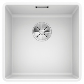 Blanco SUBLINE 400-F Subline Lavello filotop cm. 43 x 43 silgranitbianco