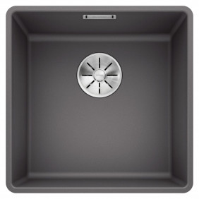 Blanco SUBLINE 400-F Subline Lavello filotop cm. 43 x 43 silgranitgrigio roccia