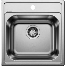 Blanco BLANCODANA 45 Comfort Lavello 1 vasca sopratop 48 x 50inox