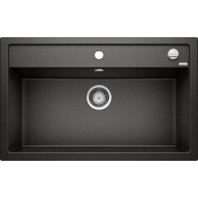 Blanco DALAGO 8 Lavello 1 vasca sopratop 82 x 51nero