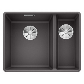 Blanco SUBLINE 340/160-F Subline Lavello filotop cm. 55 x 43 silgranitgrigio rocciavasca sinistra