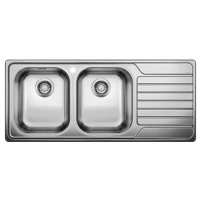 Blanco DINAS 8 S Dinas Lavello incasso cm. 116 x 50 inoxgocciolatoio destro