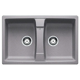 Blanco SONA 8 Sona Lavello incasso cm. 78 x 50 silgranitalumetallic