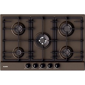 Blanco 1047149 Exclusive 7x5-5 Piano cottura incasso cm 75caffè