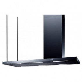 Baraldi ELEA ISOLA Cappa isola cm. 146 camino dxmotore 900 m3/hnero